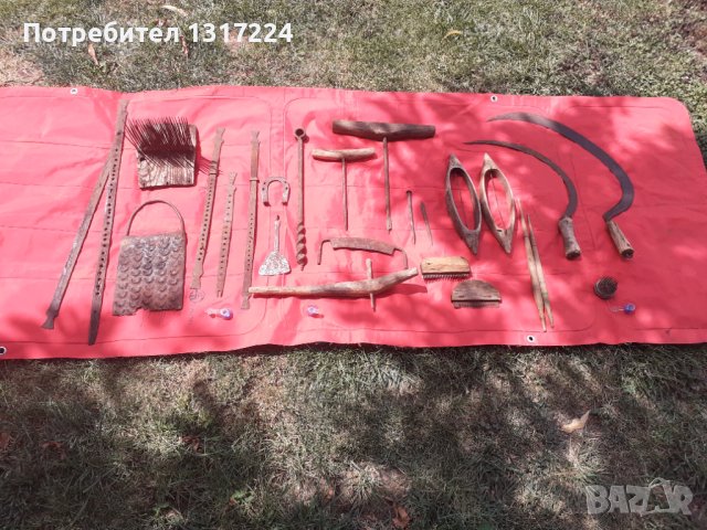 Стари инструменти от бита , снимка 2 - Декорация за дома - 41774307