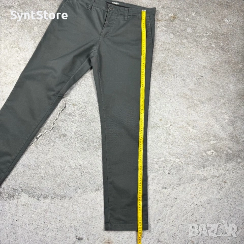 Carhartt WIP Sid Pant – Слим чино панталон в тъмносиво, снимка 6 - Панталони - 53744402