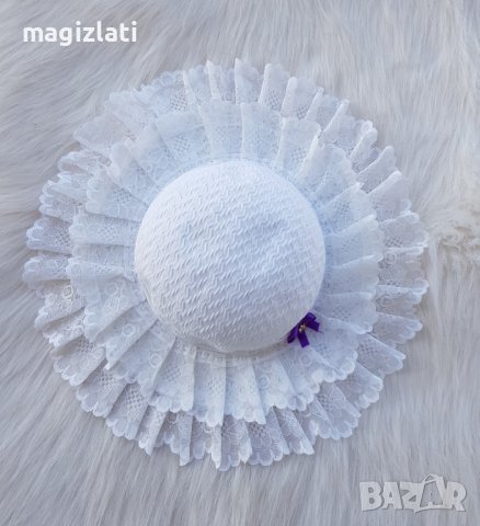 Детска капела - дантела, снимка 8 - Шапки, шалове и ръкавици - 41564941