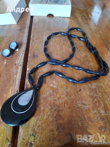 Стар комплект бижута Hoakimex, снимка 5 - Други ценни предмети - 51031786