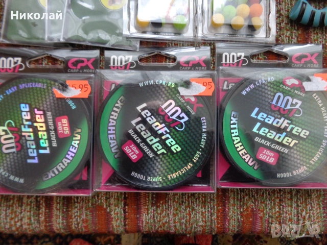 Много шаранджийски неща(повод,лидери,олово и др.).  , снимка 3 - Такъми - 52817736