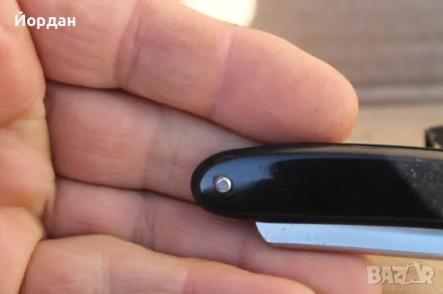 Стар бръснач ''Kain Abel Solingen'', снимка 6 - Антикварни и старинни предмети - 49596190