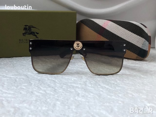 -22 % разпродажба Burberry мъжки слънчеви очила маска, снимка 5 - Слънчеви и диоптрични очила - 38901048