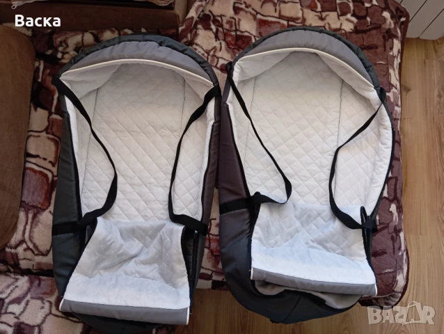 Количка за близнаци Micado 3 в 1, снимка 5 - Детски колички - 50836081