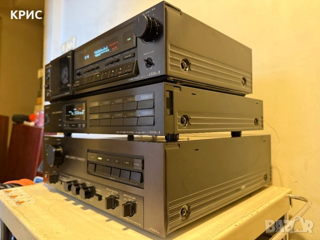 SONY ESPRIT SET DECK TC-K555ES II, TA-F-444ES II,ST-S444ES II, снимка 3 - Декове - 53601483