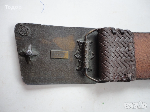 Кожен колан Bergamo Brass Works, снимка 7 - Колани - 52826464