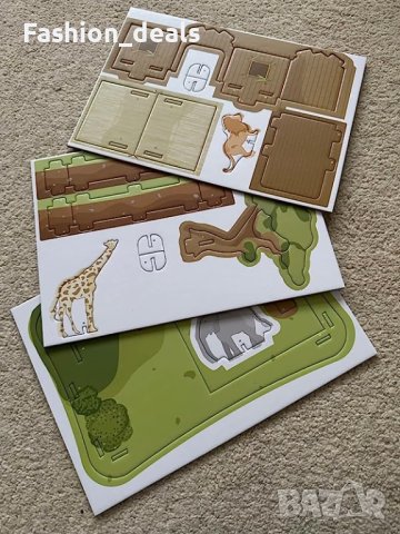 Нов комплект 3D играчка-пъзел Образователна отглеждане на растения, снимка 4 - Образователни игри - 41459755