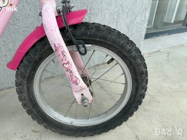 Детско розово колело 14 цола, снимка 2 - Велосипеди - 50656782