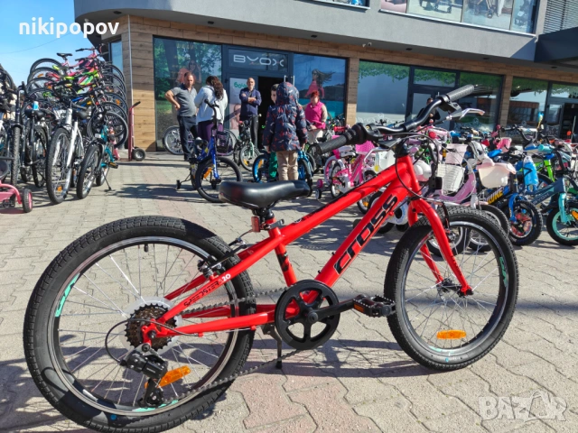 CROSS Велосипед 20" SPEEDSTER червен, снимка 11 - Велосипеди - 53830625