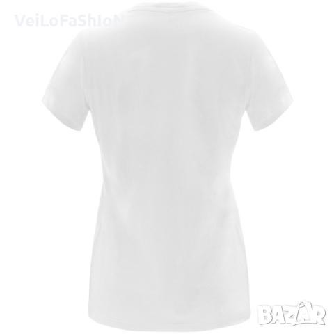 Нова дамска тениска Animal Love в бял цвят , снимка 2 - Тениски - 44142056