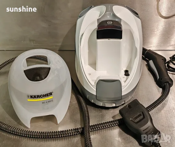 ВИДЕО * Kärcher SC 4.100 C * Mощна парочистачка * Made in Germany * 3.5 bar, 2250W, снимка 4 - Парочистачки и Водоструйки - 55743906