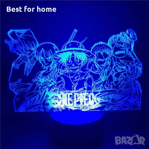 3D нощни лампa LED, снимка 3 - Лед осветление - 52795714