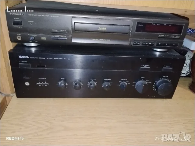 YAMAHA - AX 480, снимка 2 - Ресийвъри, усилватели, смесителни пултове - 56072907