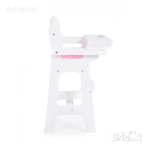 Дървена стол за хранене за кукли, снимка 3 - Кукли - 50253724