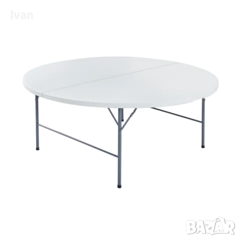 Банкетна кръгла маса куфар , снимка 5 - Маси - 50408225