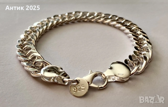 Сребърна гривна проба 925