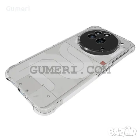 Nothing Phone (3a) Pro Противоударен Прозрачен Гръб С Подсилени Ръбове "Air", снимка 3 - Калъфи, кейсове - 50045753