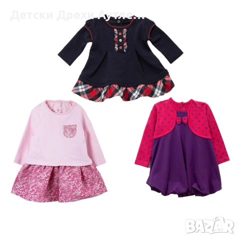 Нови рокли за момичета (размери 62-86)