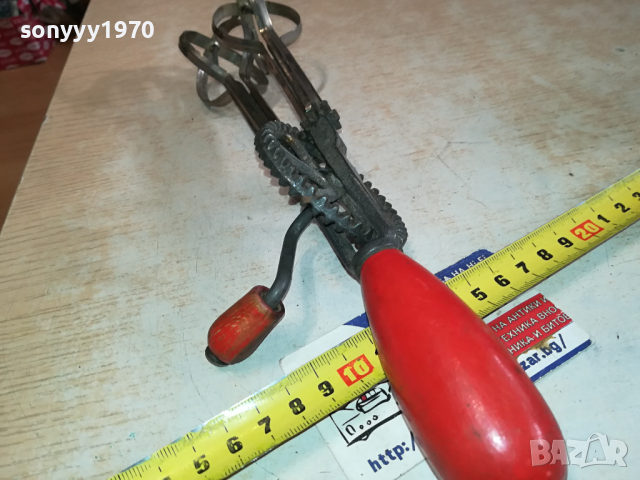 РЕТРО МИКСЕР ОТ ФРАНЦИЯ 2902241803, снимка 3 - Антикварни и старинни предмети - 44533045