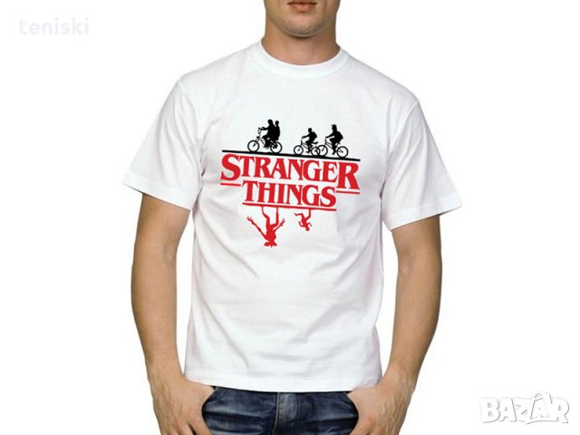 Тениска Stranger Things 4 модела,дамски мъжки и детски , снимка 4 - Тениски - 29090171