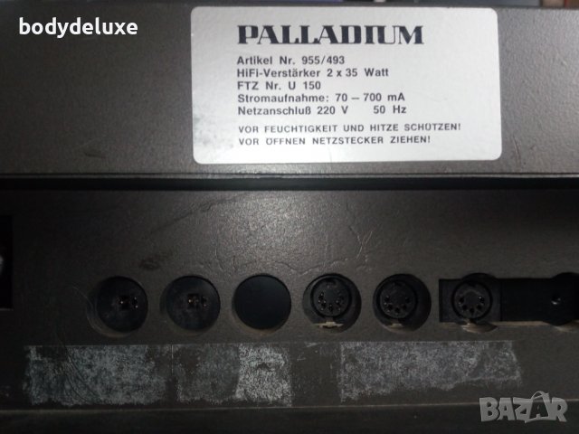Palladium HiFi усилвател + тунер, снимка 6 - Ресийвъри, усилватели, смесителни пултове - 23504464