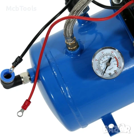 Въздушен компресор 150PSI Маслен резервоар 6L 12V, снимка 6 - Компресори - 51135365