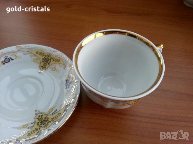 Стар български порцелан чаши за чай кафе, снимка 8 - Антикварни и старинни предмети - 33817732