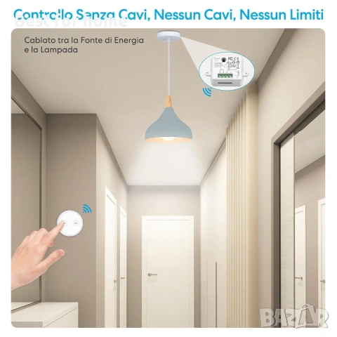 Безжичен превключвател за осветление LoraTap, снимка 2 - Други - 53344061