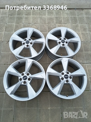 ОРИГИНАЛНИ ДЖАНТИ АУДИ 19" 5x112, снимка 2 - Гуми и джанти - 53804760