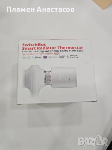 SwitchBot Smart Radiator Thermostat – смарт термостат за радиатор с WiFi и управление от телефон, снимка 6 - Друга електроника - 53632330