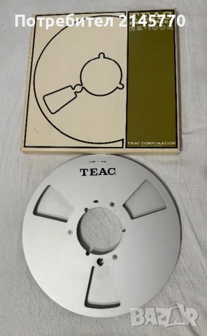 Празна алуминиева магнетофонна ролка Teac 26.5cm