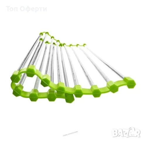 Сгъваема поставка за отцеждане от неръждаема стомана, снимка 12 - Други - 48936735