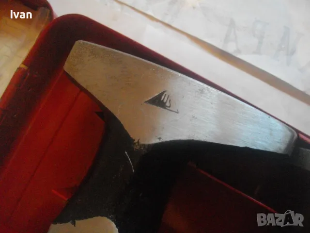 Smalcalda ФРГ Старо качество КОМПЛЕКТ РЪЧЕН ТЕНЕКЕДЖИЙСКИ ЧУКОВЕ И НАКОВАЛНИ в метален куфар масивни, снимка 5 - Други инструменти - 47878365