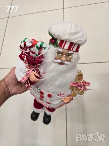 Дядо Коледа готвач, снимка 2 - Декорация за дома - 48059558