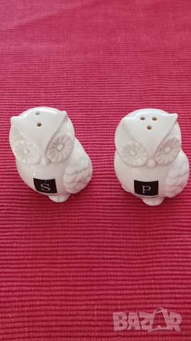  Порцеланови солници,бухалчета.