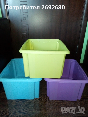 Нови комплекти прозрачни или цветни кутии за съхранение/цени в описанието , снимка 8 - Кутии за съхранение - 46415247