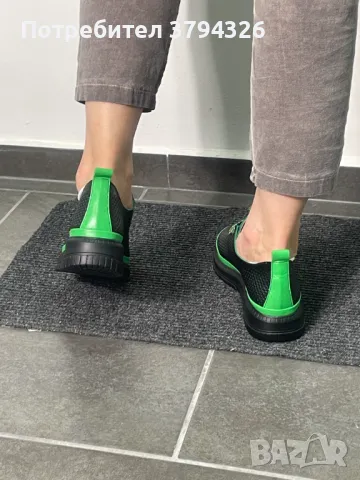 Дамски модерни обувки MAGZA кецове от ЕСТЕСТВЕНА КОЖА" Пролет-лято", снимка 14 - Кецове - 46496279