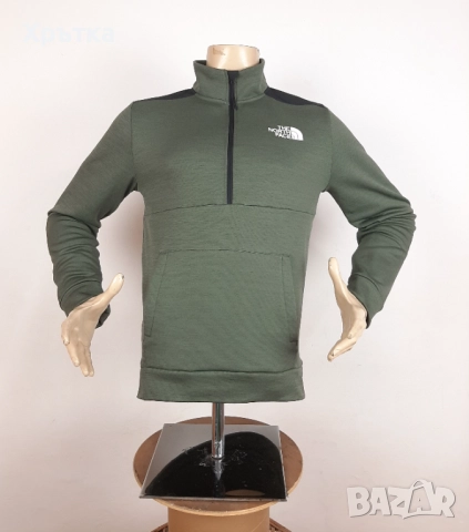 The North Face Mountain Athletics - Оригинална мъжка блуза с цип р-р M, снимка 2 - Блузи - 51526696