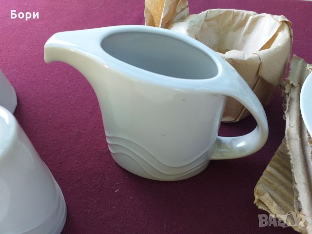 Български порцеланов сервиз за чай, снимка 9 - Сервизи - 33971975