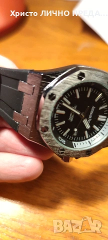 Промоция!!! Black 🖤!!!Мъжки луксозен часовник Audemars Piguet Royal Oak , снимка 13 - Мъжки - 53103872
