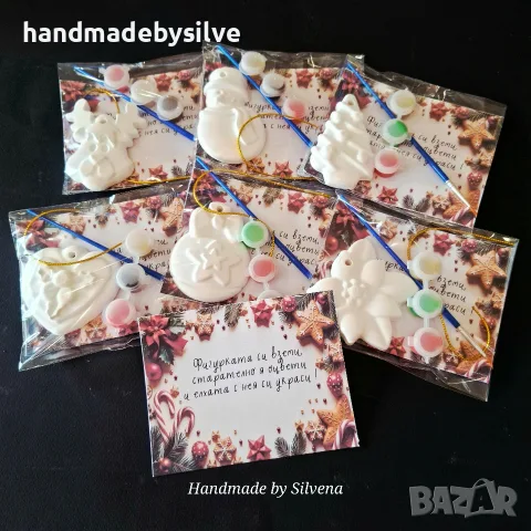 коледни играчки за оцветяване, снимка 2 - Коледни подаръци - 56302108