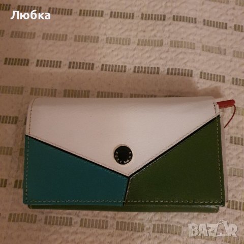 Дамско портмоне  естествена кожа, снимка 2 - Портфейли, портмонета - 42540205