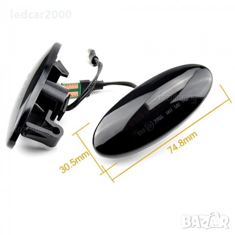 Динамични лед мигачи за калник NISSAN , снимка 2 - Аксесоари и консумативи - 34824146