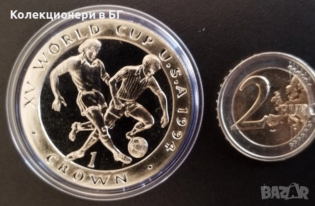 1 КРОНА 1994 ГОДИНА - ОСТРОВ МАН