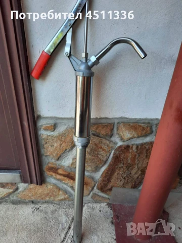 Ръчна помпа за източване на масло от варели, снимка 2 - Други инструменти - 51207675