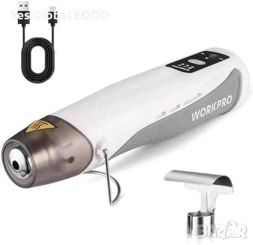 WORKPRO Мини пистолет за горещ въздух 7.2V