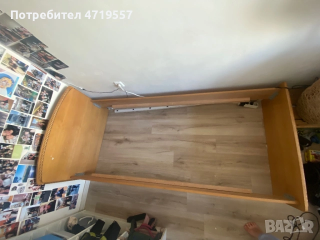 Единично легло 82/190, снимка 3 - Спални и легла - 53403994