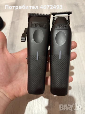 TPØB Play Clipper + Trimmer Bundle – Blackout Edition, снимка 3 - Машинки за подстригване - 56405448