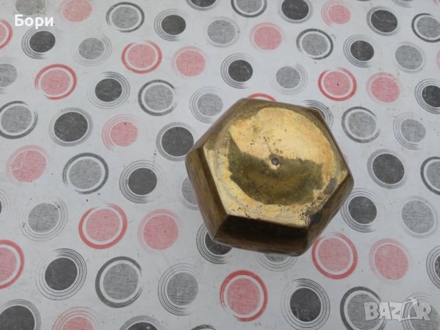 Стара ваза от меснг, снимка 3 - Други ценни предмети - 38989647