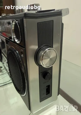 🔈Рядък колекционерски радиокасетофон Sanyo M 9994K - Boombox - профилактиран🔈, снимка 7 - Радиокасетофони, транзистори - 56153761